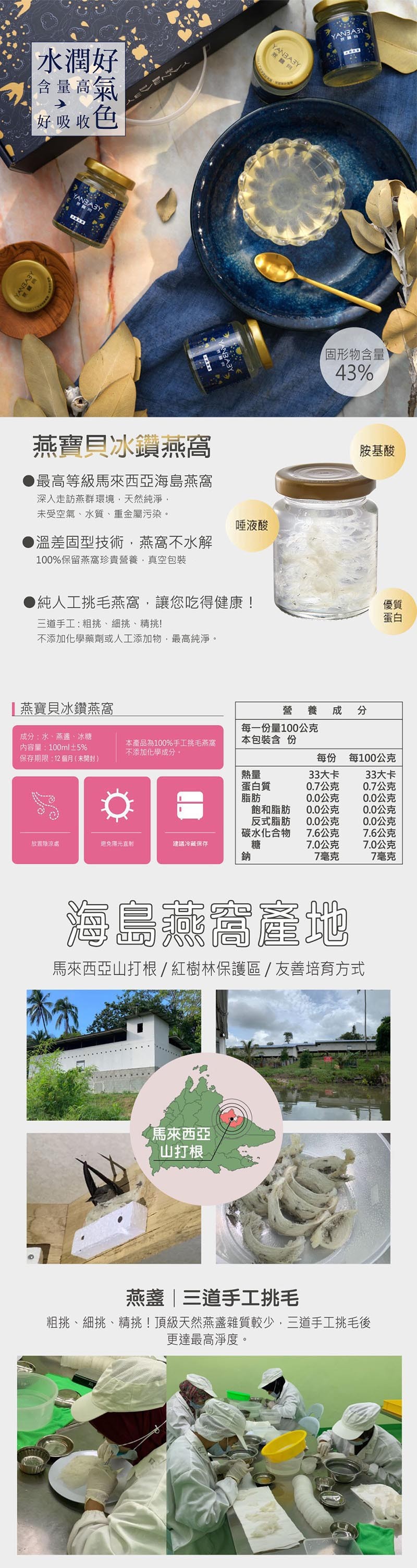 燕寶貝- 冰鑽燕窩禮盒6入 燕寶貝- 冰鑽燕窩禮盒6入